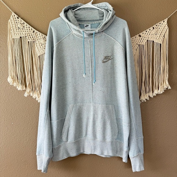 Nike Other - Nike Club Fleece Revival Pullover speckle multicolor seams Hoodie